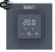 Электронный программируемый термостат IQ THERMOSTAT D графит WI-FI